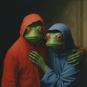 Pepe friends, by Zdzisław Beksiński